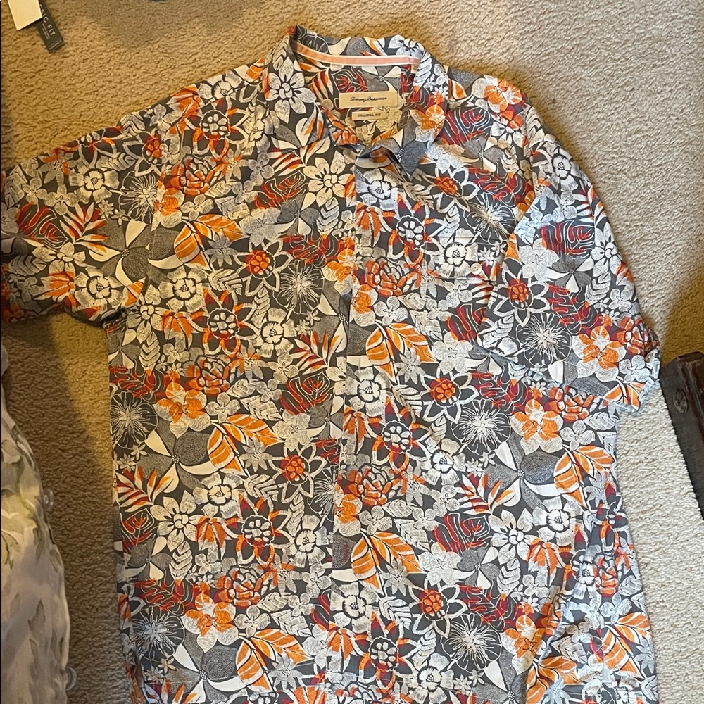 Tommy Bahama Multicolor Floral Shirt XXL